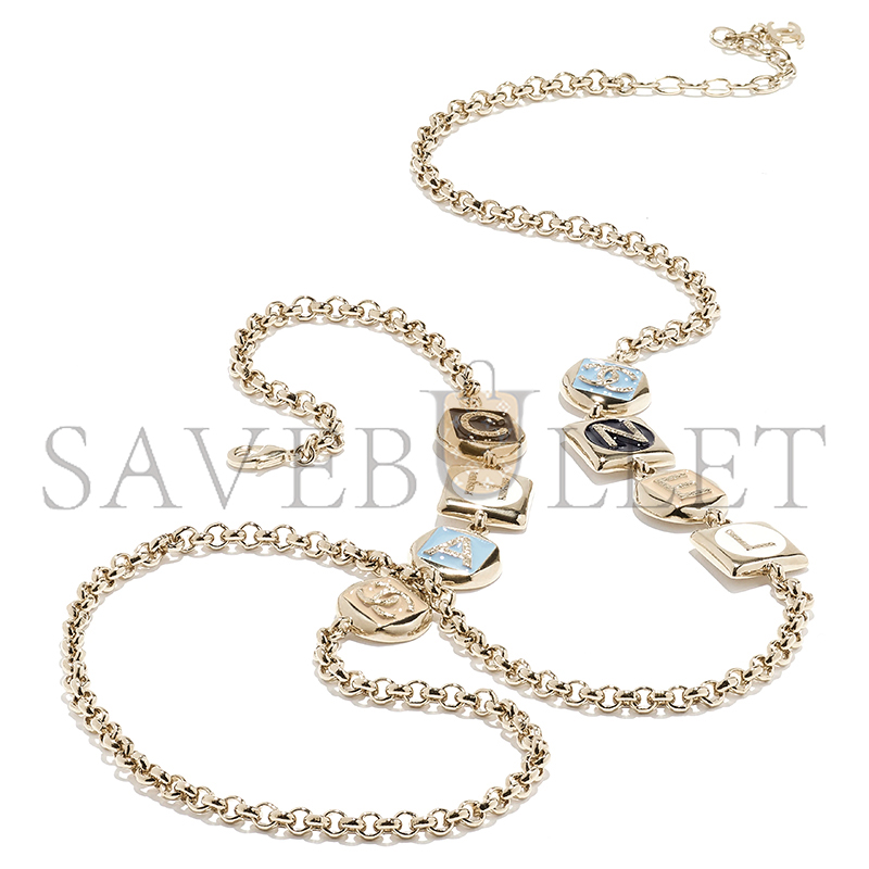 Ch**el long necklace abg922
